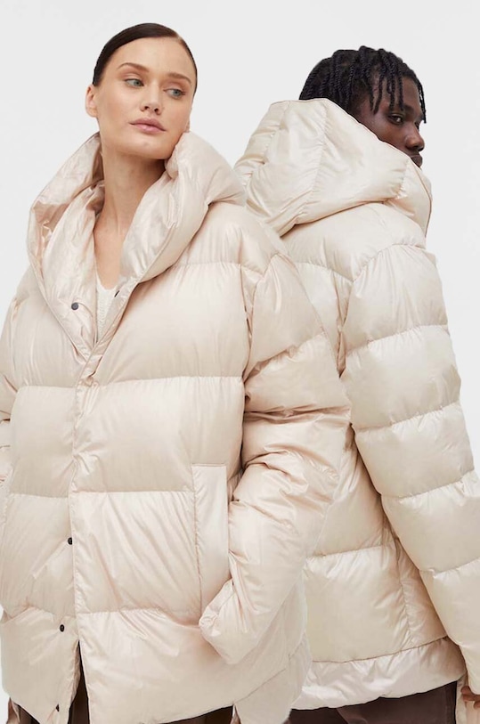 Пухено яке MMC STUDIO Jesso уголемена бежов JESSO.BASIC