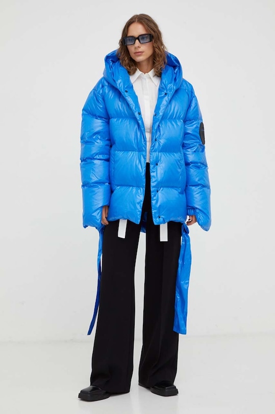 Μπουφάν με επένδυση από πούπουλα MMC STUDIO Jesso JESSO.BASIC μπλε