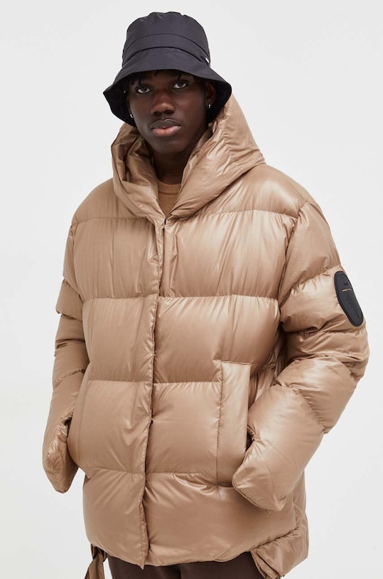 Пухено яке MMC STUDIO Jesso JESSO.BASIC бежов AW23