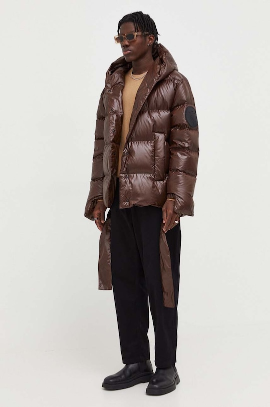 Пухова куртка MMC STUDIO Jesso коричневий JESSO.BASIC
