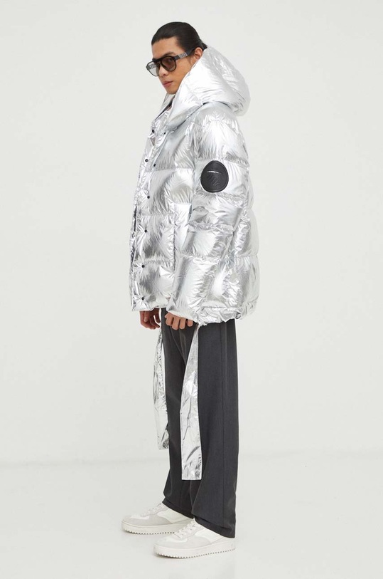 MMC STUDIO geaca de puf Jesso Gloss JESSO.GLOSS argintiu AW23