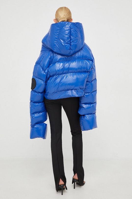 Ρούχα Μπουφάν με επένδυση από πούπουλα MMC STUDIO Maffo Gloss MAFFO.GLOSS μπλε