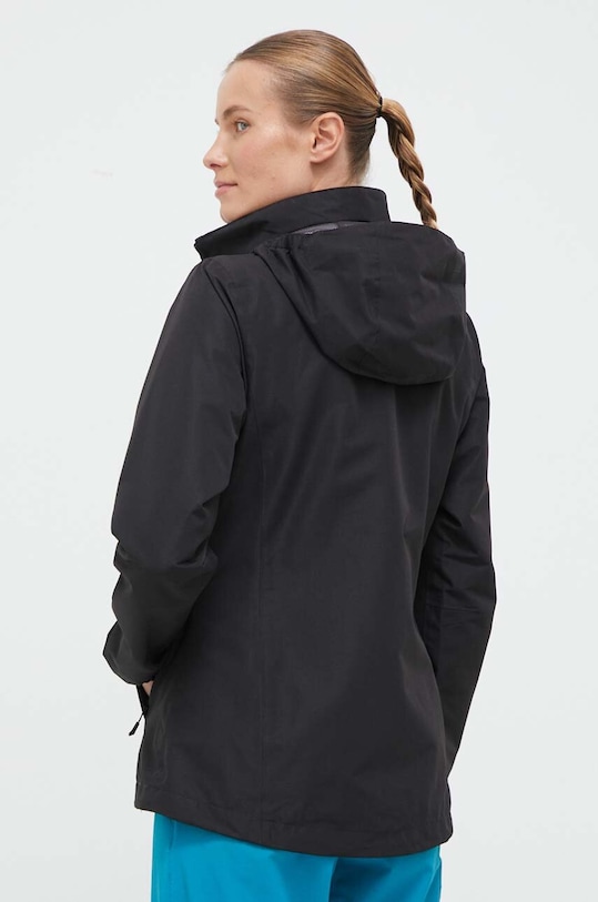 Odzież Jack Wolfskin kurtka outdoorowa Stormy Point 1111202 czarny