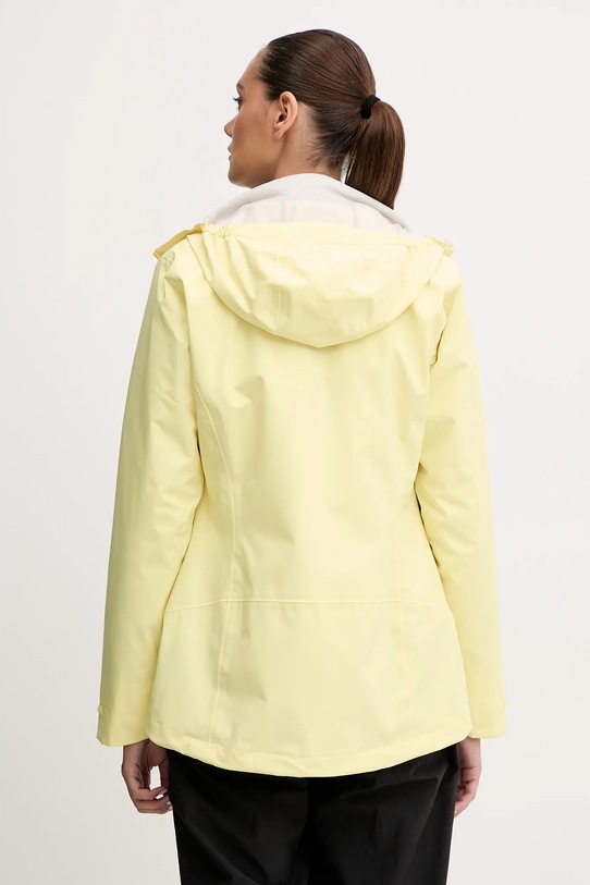 Ρούχα Μπουφάν Jack Wolfskin Moonrise 3in1 1115621 κίτρινο