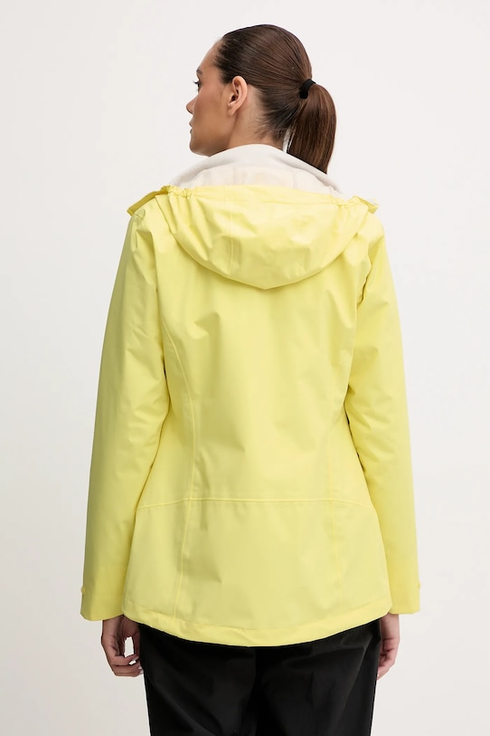 Oblečenie Turistická bunda Jack Wolfskin Moonrise 3in1 1115621 žltá