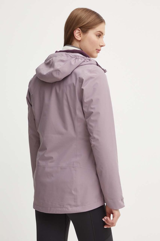 Дрехи Яке за спортове на открито Jack Wolfskin Moonrise 3in1 1115621 виолетов