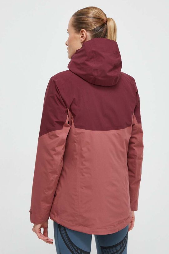 Куртка outdoor Jack Wolfskin Feldberg 3in1 рожевий 1115661