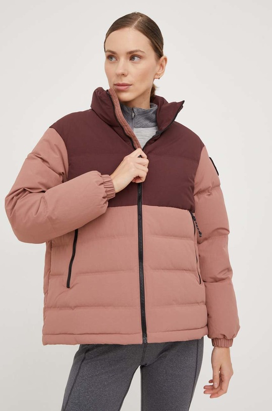 Jack Wolfskin geaca de puf cu captuseala roz 1206921