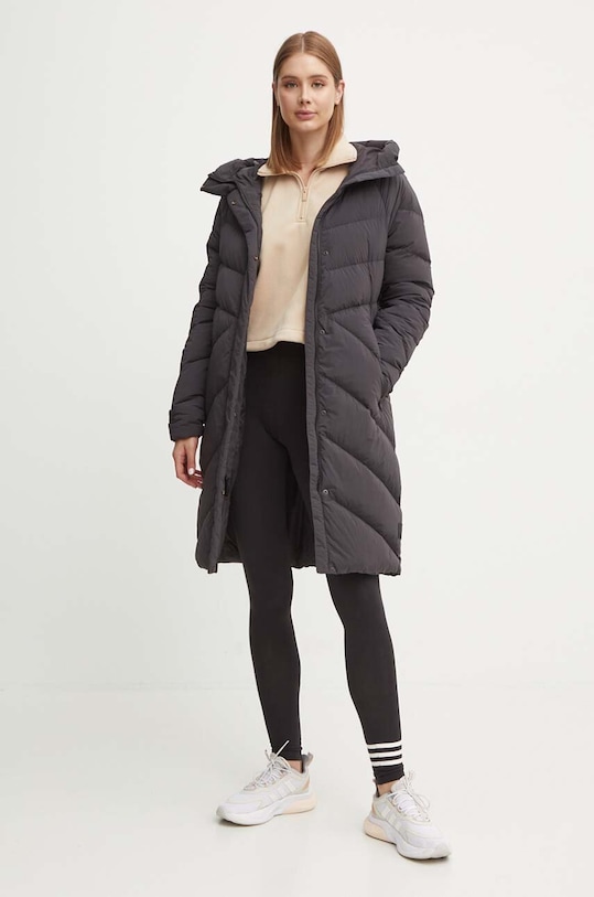 Μπουφάν με επένδυση από πούπουλα Jack Wolfskin 1206971 γκρί AW25