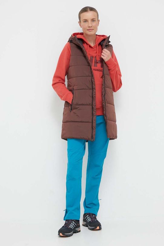 Prsluk Jack Wolfskin 1206991 smeđa AW23