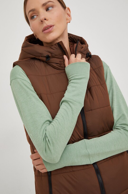 Jack Wolfskin bezrękawnik brązowy 1206991