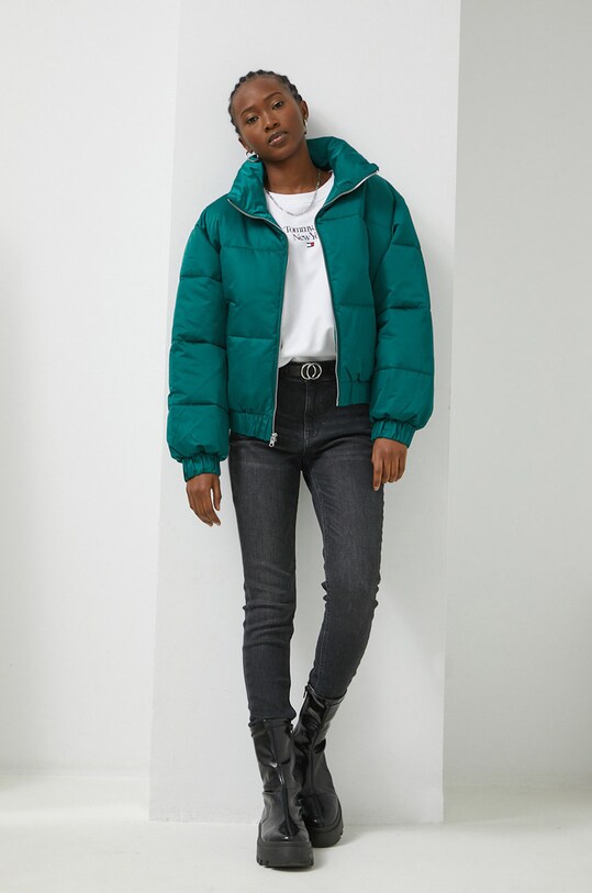Abercrombie & Fitch geaca KI144.2052.330 verde AW22