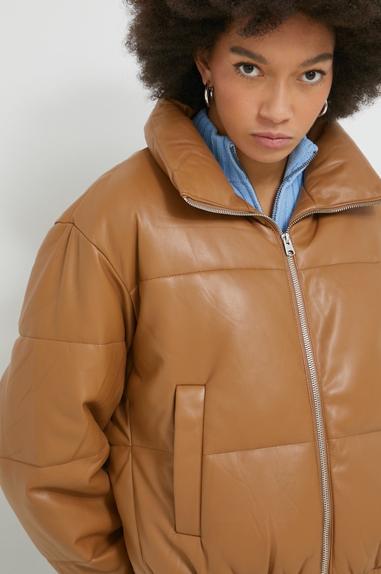 Bunda Abercrombie & Fitch hnedá KI144.2083.410