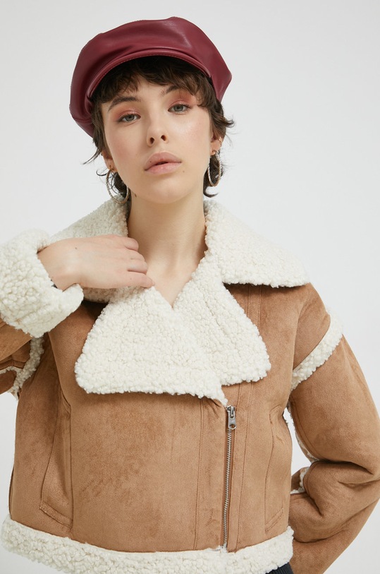 Abercrombie & Fitch geaca KI144.2090.401 bej