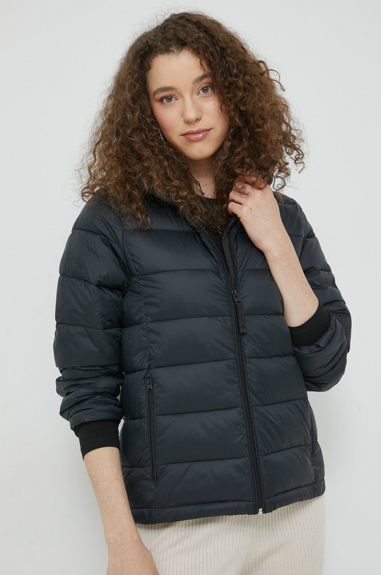 Abercrombie & Fitch geaca cu captuseala negru KI144.2229.900