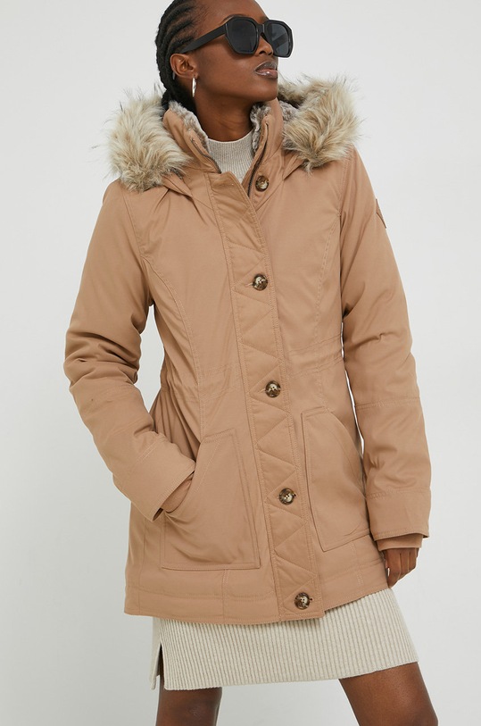 Hollister Co. hanorac cu captuseala bej KI344.2320.410