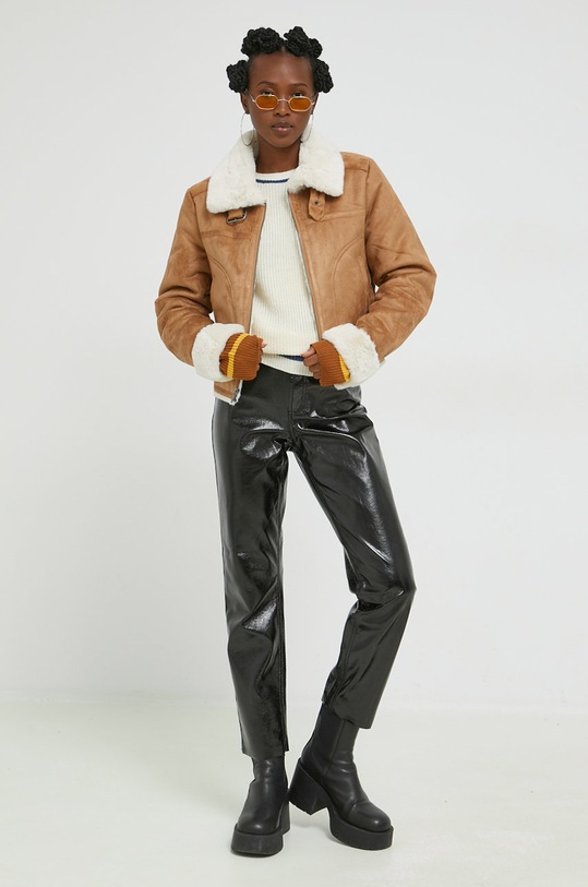 Μπουφάν Hollister Co. KI344.2424.400 μπεζ AW22