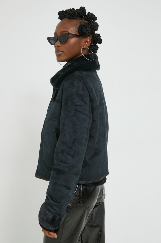 Ρούχα Μπουφάν Hollister Co. KI344.2427.900 μαύρο