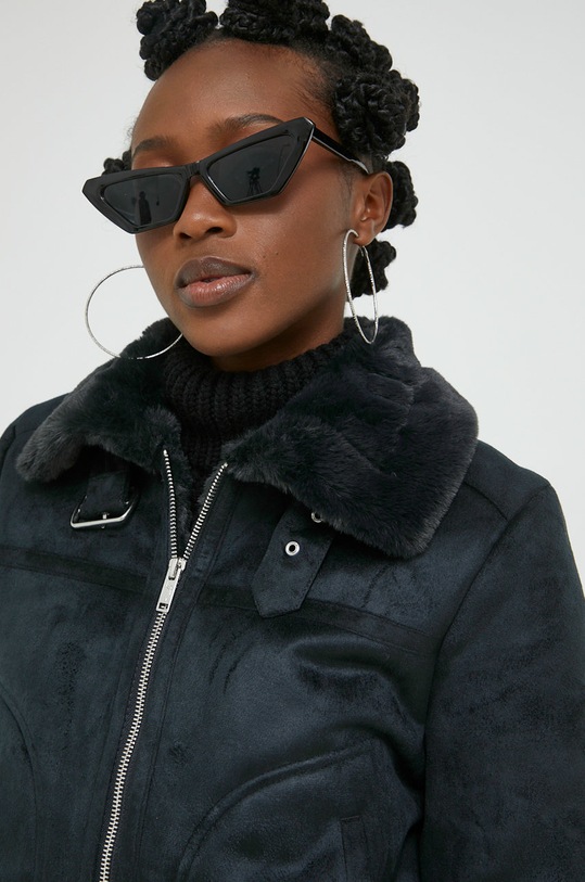 Μπουφάν Hollister Co. μαύρο KI344.2427.900