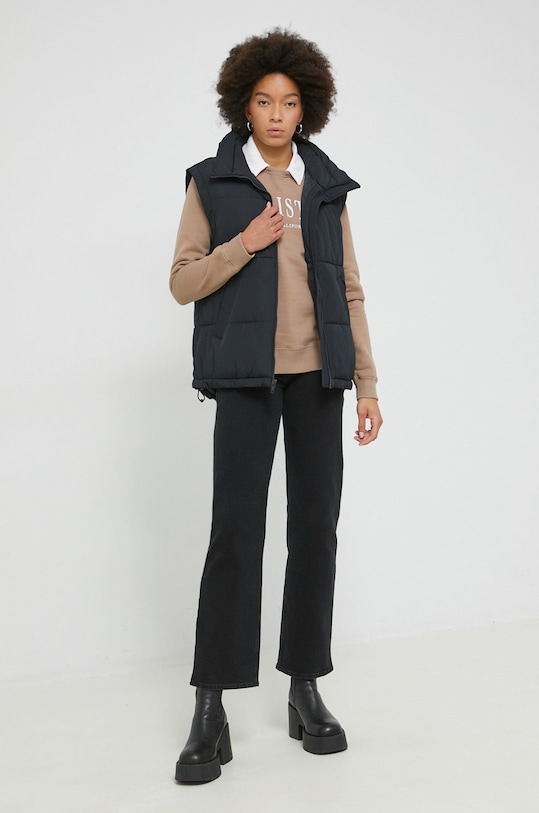 Hollister Co. bezrękawnik KI344.2610.900 czarny AW22