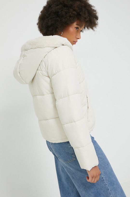 Hollister Co. kurtka KI344.2640.402 beżowy AW22