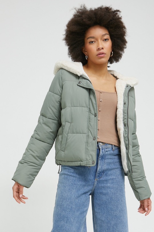Hollister Co. geaca cu captuseala turcoaz KI344.2643.300