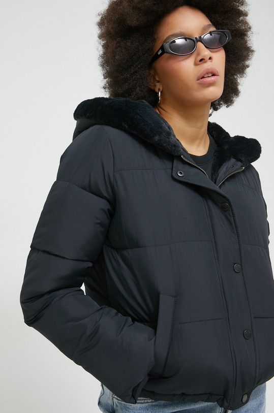 Hollister Co. kurtka KI344.2645.902 czarny AW22