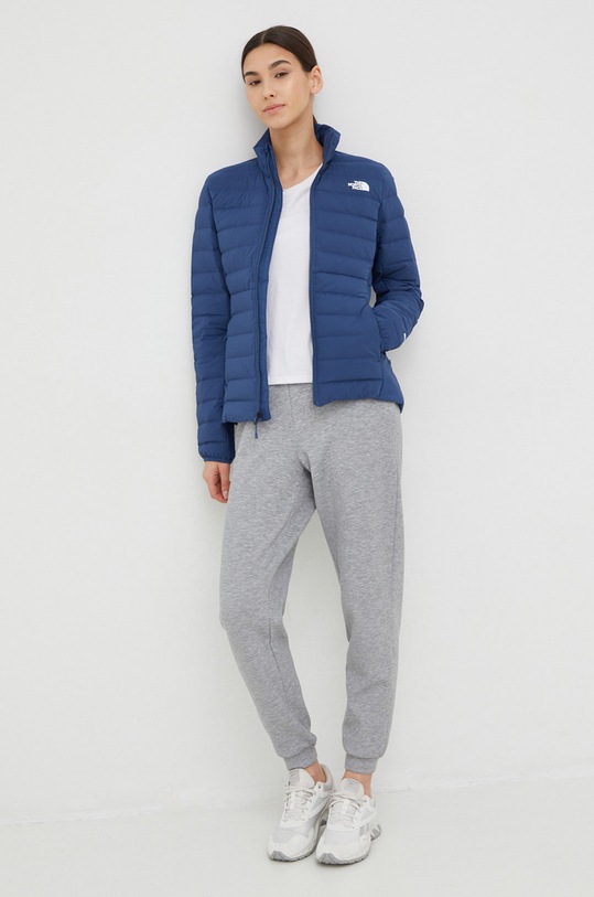 The North Face geaca sport din puf Belleview NF0A7UK6HDC1 albastru AW22
