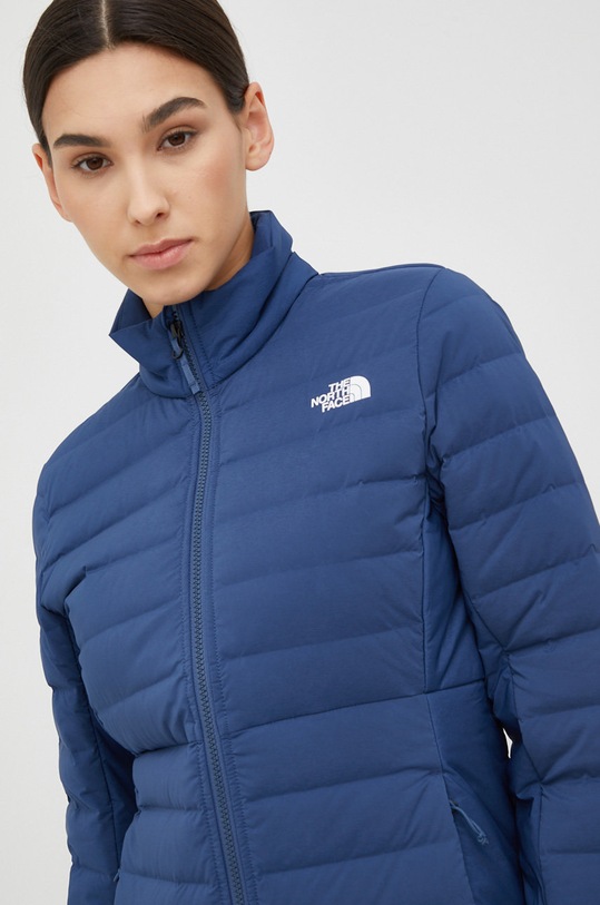 The North Face geaca sport din puf Belleview albastru NF0A7UK6HDC1