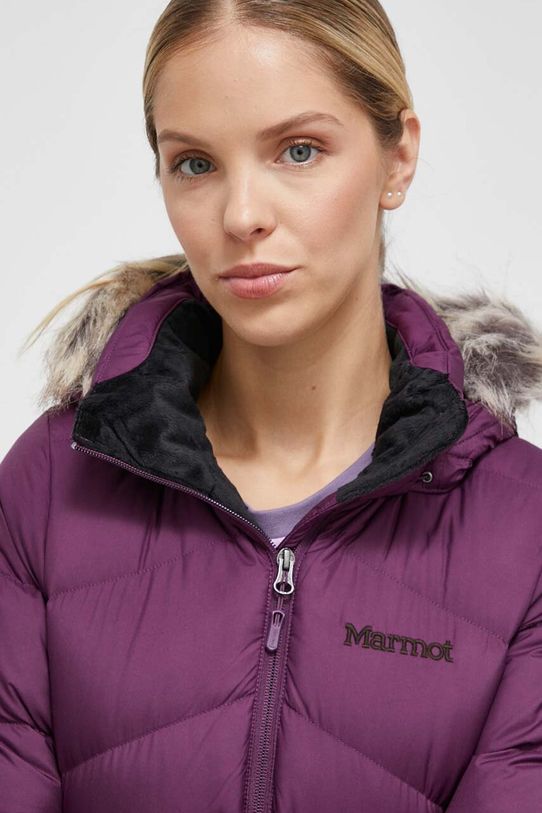 Пухова куртка Marmot Montreaux фіолетовий 78090