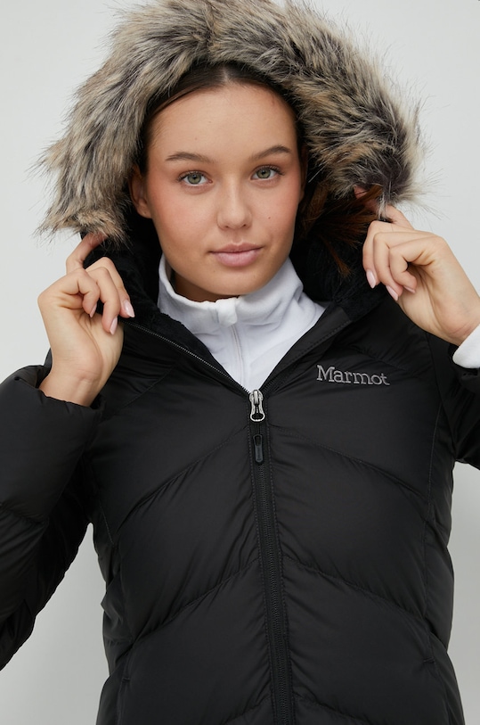 Páperová bunda Marmot Montreaux čierna 78090