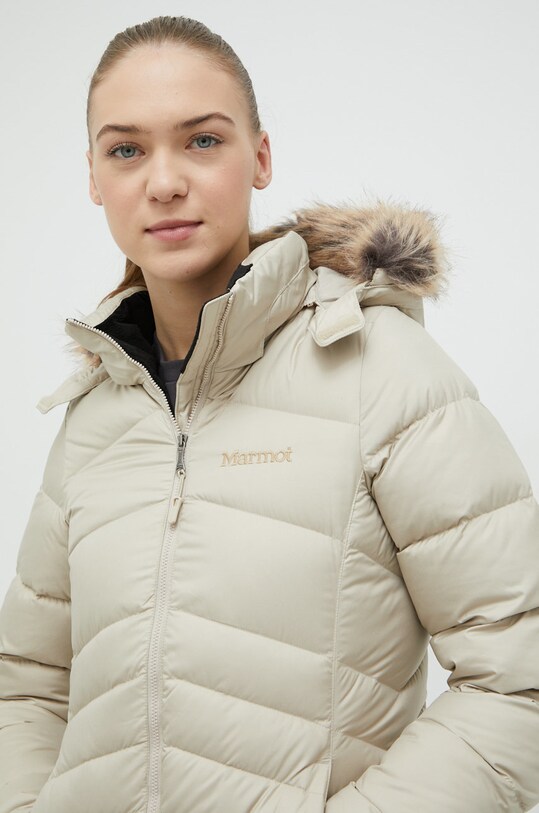 Пухова куртка Marmot бежевий 78570