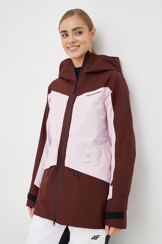 Peak Performance kurtka narciarska Gravity 2L Gore-Tex sporty zimowe fioletowy G78250