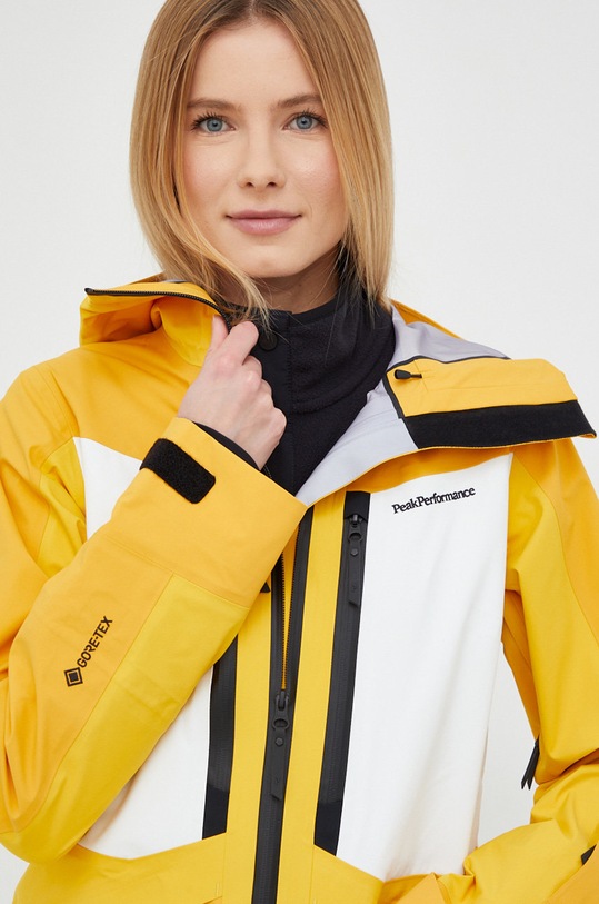 Peak Performance giacca Gravity Gore-Tex Planet friendly giallo G78020