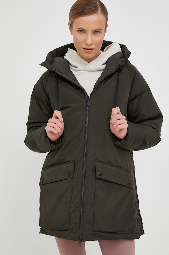 Μπουφάν με επένδυση από πούπουλα Peak Performance άλλο πράσινο G77949