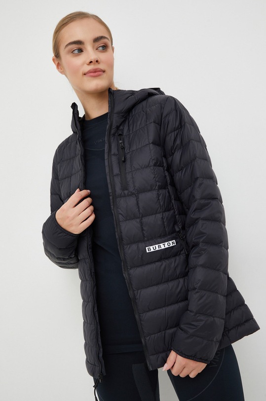 Péřová bunda Burton Midheat přechodné černá 23381100001