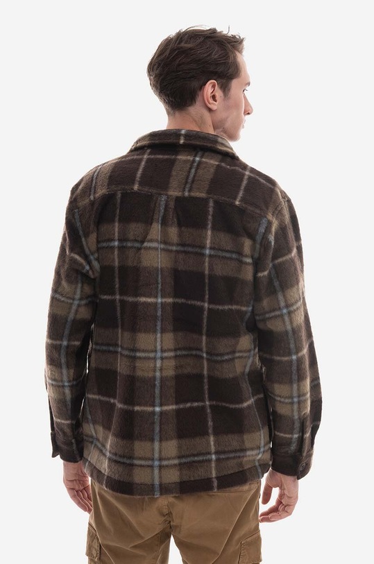 Clothing Carhartt WIP wool blend jacket WIP I030790 brown