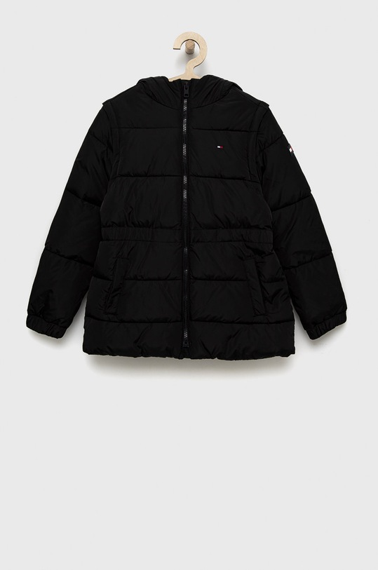 Tommy Hilfiger kurtka dziecięca pozostałe czarny KG0KG06690.9BYY