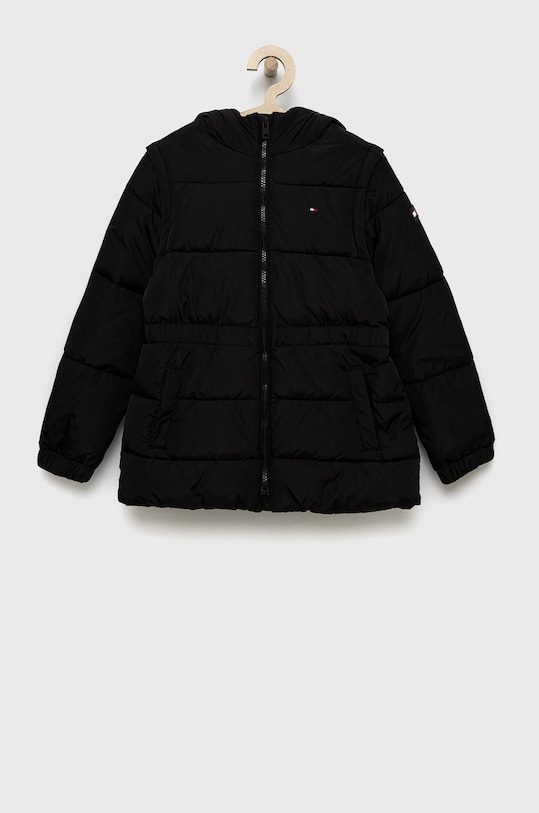 Tommy Hilfiger kurtka dziecięca pozostałe czarny KG0KG06690.9BYY