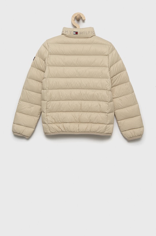 Tommy Hilfiger geaca de puf pentru copii KS0KS00261.9BYY bej AW22