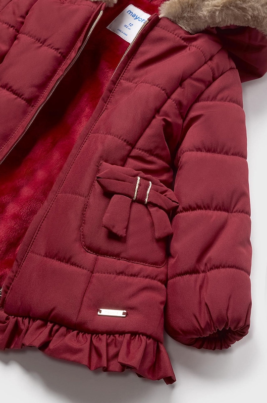 Κοριτσίστικα Παιδικό μπουφάν Mayoral 2437.4B.BABY κόκκινο