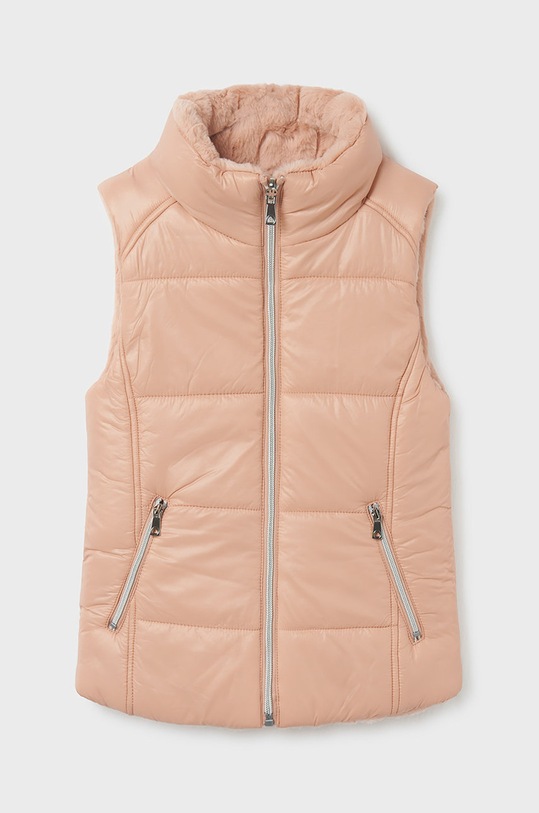 Mayoral bezrękawnik dwustronny dziecięcy bez kaptura różowy 7380.8F.JUNIOR