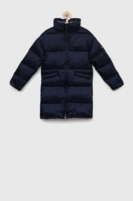 Dětská bunda Tommy Hilfiger s podšívkou námořnická modř KG0KG06921.9BYY