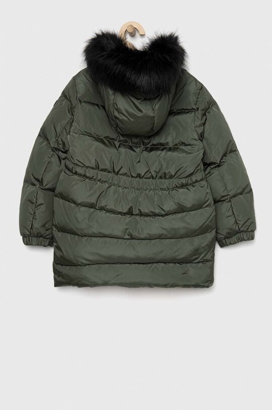 Tommy Hilfiger geaca de puf pentru copii KG0KG06924.9BYY verde AW22