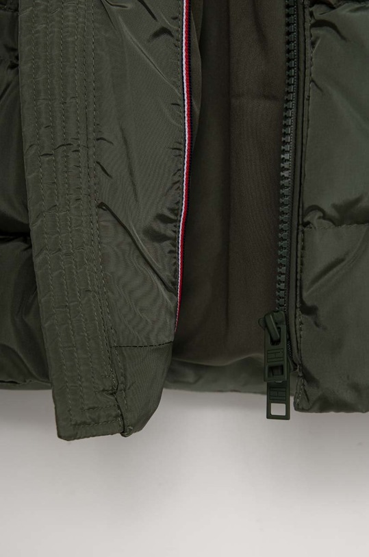 Tommy Hilfiger kurtka puchowa dziecięca zielony KG0KG06924.9BYY