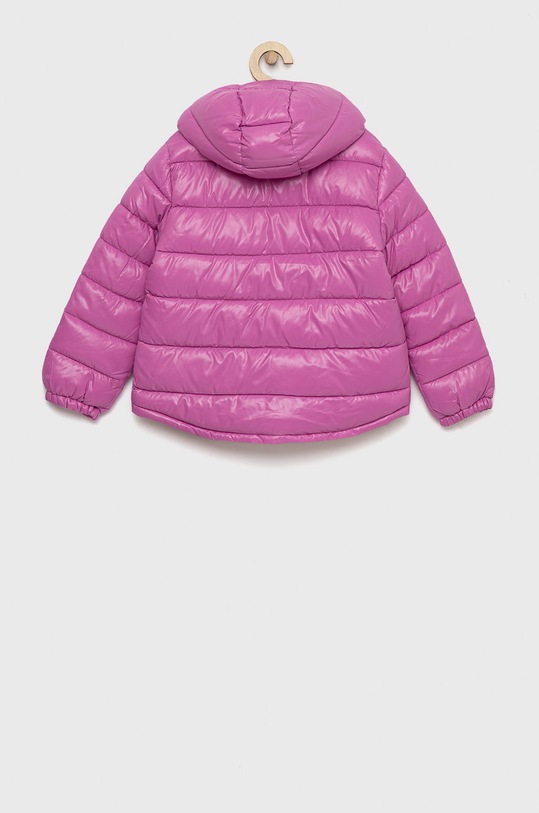 United Colors of Benetton kurtka dziecięca 2EO0CN012.G fioletowy AW22