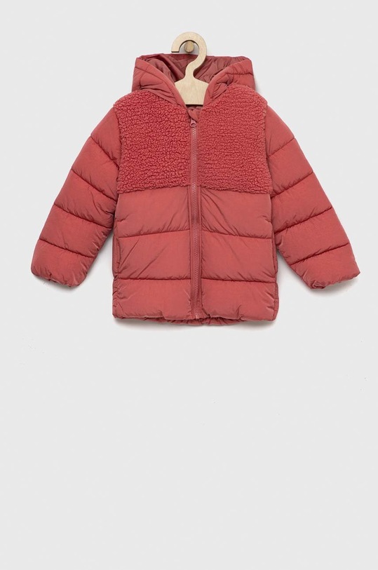 United Colors of Benetton geaca copii cu captuseala roz 2O7CGN00T.P