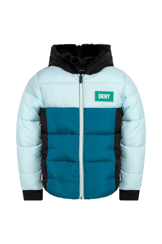 Dkny geaca copii cu captuseala turcoaz D36661.114.150