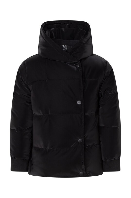 Dječja jakna Dkny s kapuljačom crna D36662.156.162