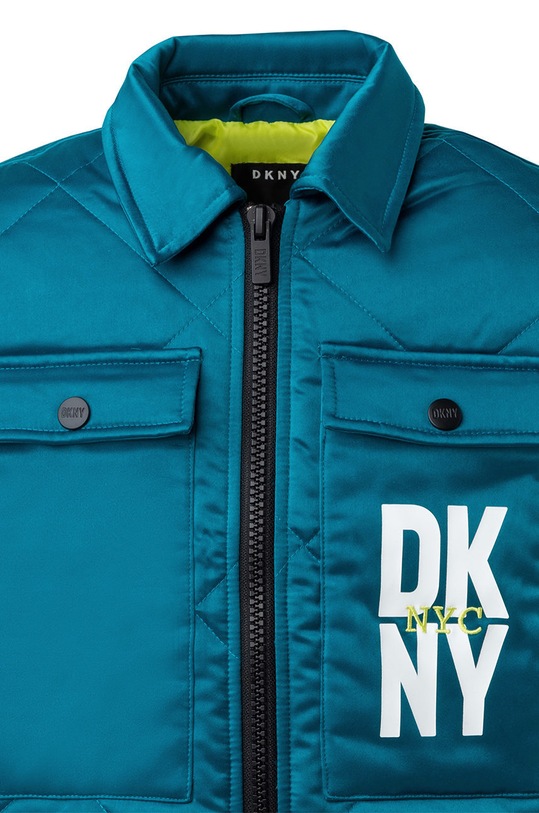 Dkny geaca copii D36665.126.150 turcoaz